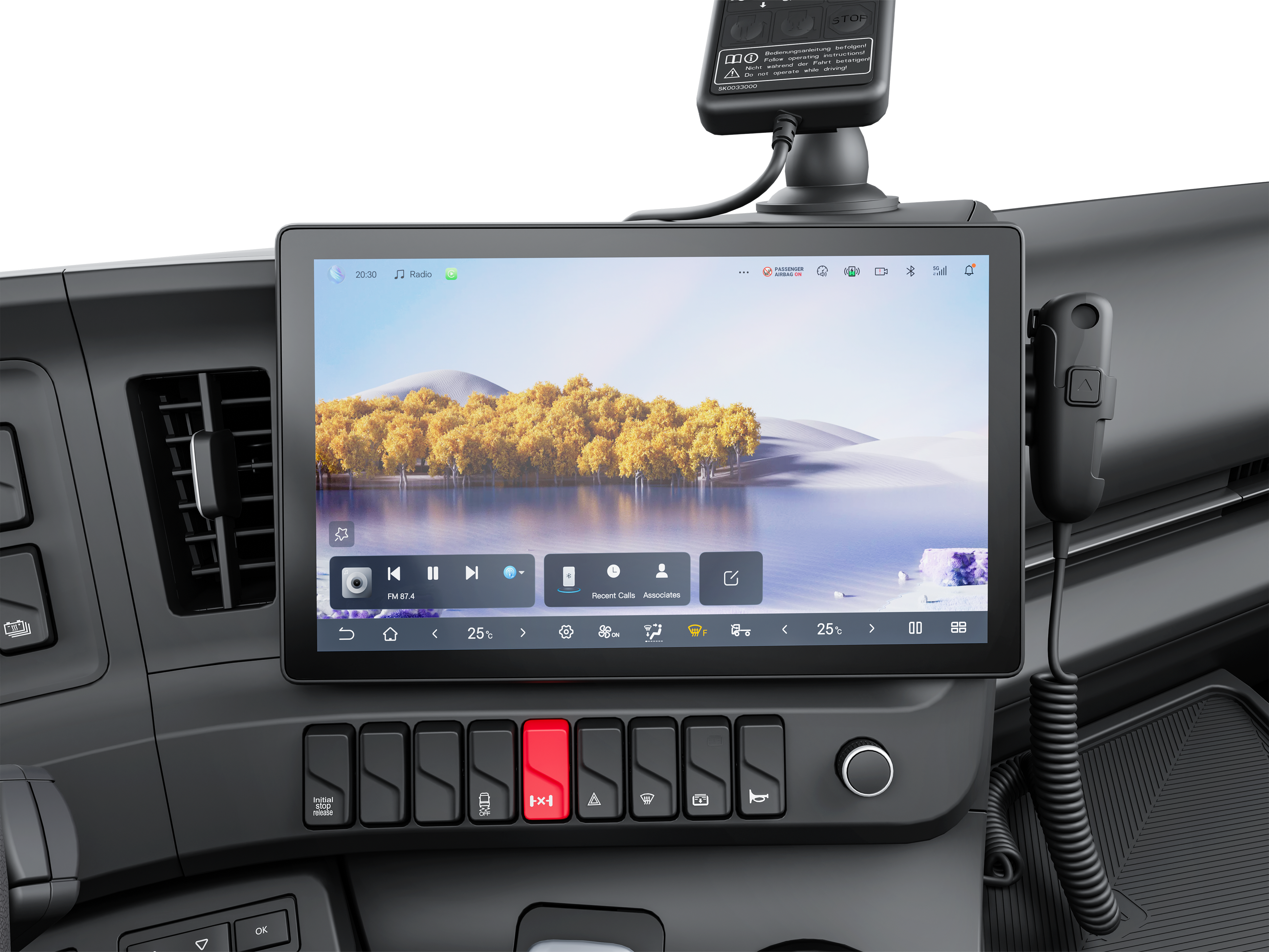 BYD ETH20 central touchscreen